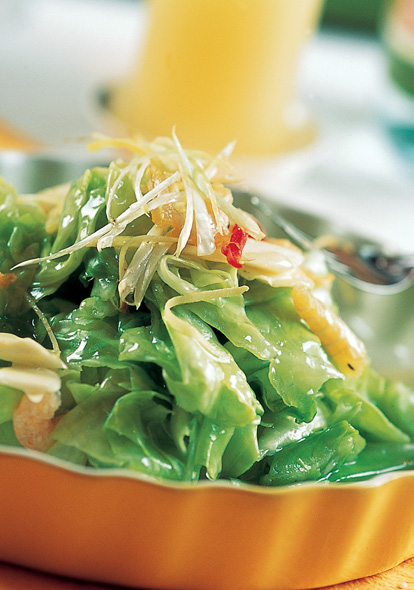 Dried Small Shrimp Cabbage