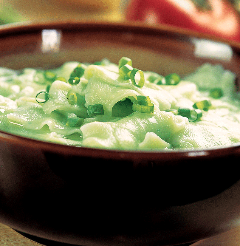 Jade Flat Noodle Soup